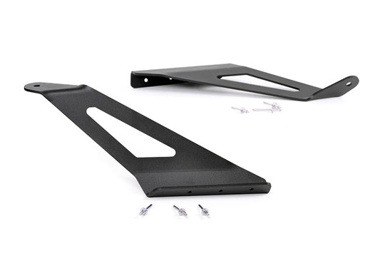 70513 LED Light Mount - Upper Windshield - 50" Curved - Chevy/GMC 1500 (14-18) Rough Country Canada