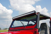Load image into Gallery viewer, 70508 LED Light Mount - Upper Windshield - 50" Straight - Jeep Wrangler YJ (87-95) Rough Country Canada