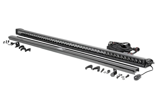 70750BL Black Series LED Light Bar - 50 Inch - Single Row Rough Country Canada