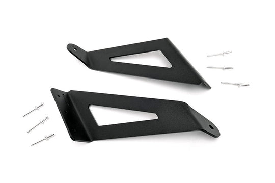 70516 LED Light Mount - Upper Windshield - 54" Curved - Ford Super Duty (99-16) Rough Country Canada