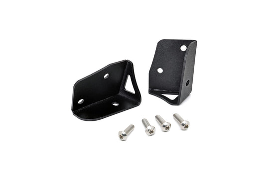 6004 Light Mounts - Lower Windshield - Jeep Wrangler JK (2007-2018) Rough Country Canada