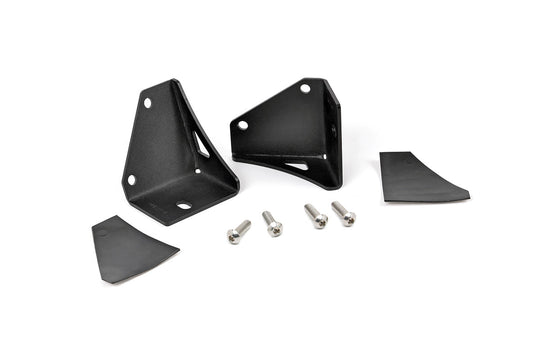 70510 LED Light Mount - Lower Windshield - Pod Pair - Jeep Wrangler YJ (87-95) Rough Country Canada