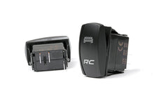 Load image into Gallery viewer, 709SW Rocker Switch - 2x1 with Logo - Blue Back Light Rough Country Canada
