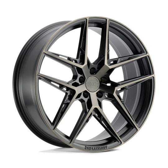 1985CAR355114B76 - XO Cairo 19X8.5 5X114.3  35mm Carbon Graphite - XO Wheels Canada