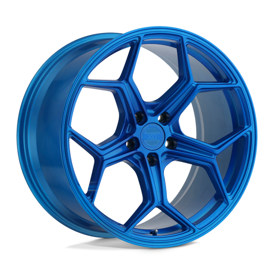 2205HLK425120U76 - XO Helsinki 22X10.5 5X120  42mm Electric Blue - XO Wheels Canada