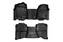 Load image into Gallery viewer, M-21072 Floor Mats - FR &amp; RR - OV Hump - Ext Cb - Chevy/GMC 1500/2500HD (07-14) Rough Country Canada