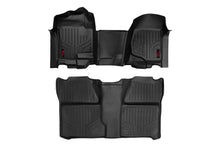 Charger l'image dans la galerie, M-21073 Floor Mats - FR &amp; RR - OV Hump - Crew - Chevy/GMC 1500/2500HD (07-14) Rough Country Canada