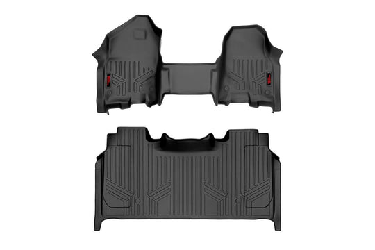 M-31420 Floor Mats - FR OV Hump - RR Storage- Crew - Ram 1500 (19-23)/1500 TRX (21-23) Rough Country Canada
