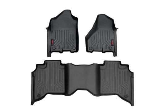 M-31430 Floor Mats - FR & RR - FR Bucket - Crew - Ram 2500/3500 (19-23) Rough Country Canada