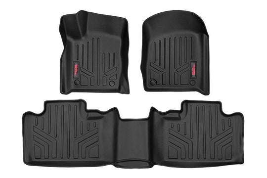 M-60300 Floor Mats - Front and Rear - Jeep Grand Cherokee 2WD/4WD (13-20) Rough Country Canada