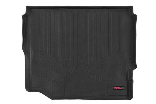 M-6125 Rear Cargo Mat - W/O Sub - Jeep Wrangler JL 4WD (2018-2023) Rough Country Canada