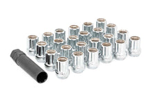 Load image into Gallery viewer, 142024CHOE Lug Nut Set - M14x2.0 - 24 Qty - Chrome - Open End Rough Country Canada