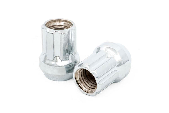 141524CHOE M14 x 1.5 Lug Nut Set of 24 - Chrome - Open End Rough Country Canada