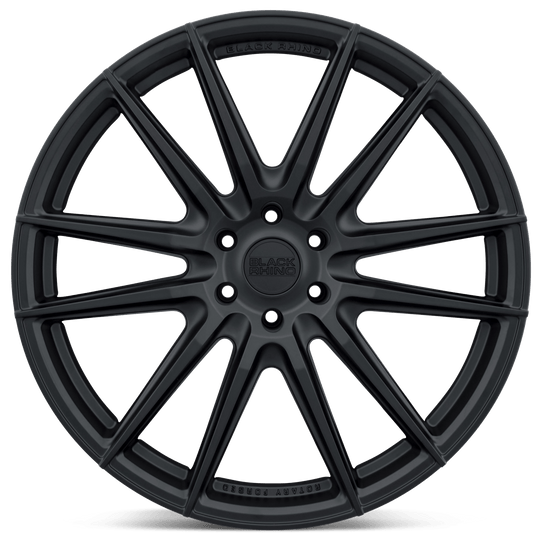 2295MGR356120M67 - Black Rhino Madagascar 22X9.5 6X120  35mm Matte Black - Black Rhino Wheels Canada