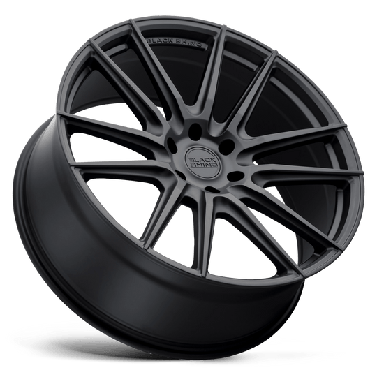 2090MGR306114M76 - Black Rhino Madagascar 20X9 6X114.3  30mm Matte Black - Black Rhino Wheels Canada