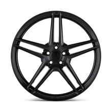 Charger l'image dans la galerie, 1995BMN295112B66 - Mandrus Bremen 19X9.5 5X112  29mm Semi Gloss Black W/ Mirror Cut Face - Mandrus Wheels Canada