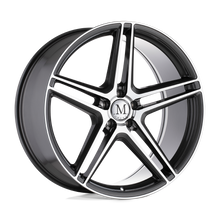 Load image into Gallery viewer, 2010BMN255112G66 - Mandrus Bremen 20X10 5X112  25mm Gloss Gunmetal W/ Mirror Cut Face - Mandrus Wheels Canada