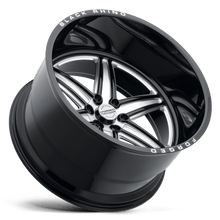 Load image into Gallery viewer, 2414MDR-66140B12 - Black Rhino Marauder 24X14 6X139.7 -76 mm Gloss Black W/ Milled Spokes - Black Rhino Wheels Canada