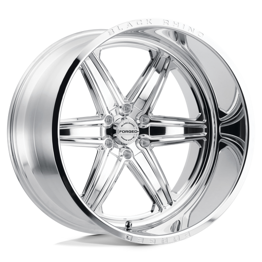 2214MDR-66140P12 - Black Rhino Marauder 22X14 6X139.7 -76 mm Polished - Black Rhino Wheels Canada