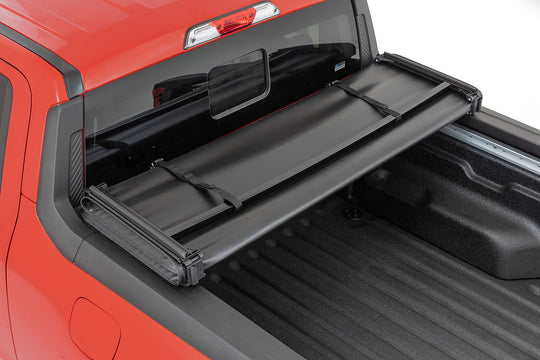 RC44534600 Bed Cover - Tri Fold - 4'6" Bed - Ford Maverick (2022-2023) Rough Country Canada