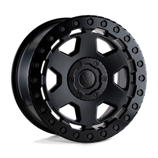 2090FSR105130M84 - Mandrus Forscher 20X9 5X130  10mm Matte Black - Mandrus Wheels Canada