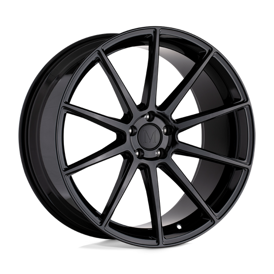 2085KLA425112B66 - Mandrus Klass 20X8.5 5X112  42mm Gloss Black - Mandrus Wheels Canada