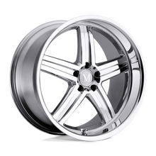 Charger l'image dans la galerie, 1895MAH535112C66 - Mandrus Mannheim 18X9.5 5X112  53mm Chrome - Mandrus Wheels Canada