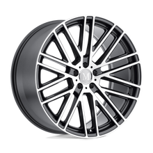 Load image into Gallery viewer, 1895MMA405112G66 - Mandrus Masche 18X9.5 5X112  40mm Gloss Gunmetal W/ Mirror Cut Face - Mandrus Wheels Canada