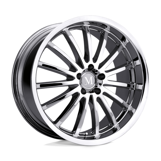 1895MAM355112C66 - Mandrus Millenium 18X9.5 5X112  35mm Chrome - Mandrus Wheels Canada