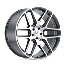 Load image into Gallery viewer, 1995MOT455112G66 - Mandrus Otto 19X9.5 5X112  45mm Gunmetal W/ Mirror Cut Face - Mandrus Wheels Canada