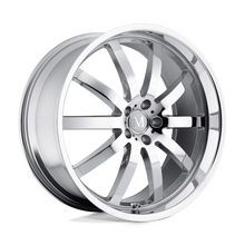 Charger l'image dans la galerie, 1780MAW255112C66 - Mandrus Wilhelm 17X8 5X112  25mm Chrome - Mandrus Wheels Canada