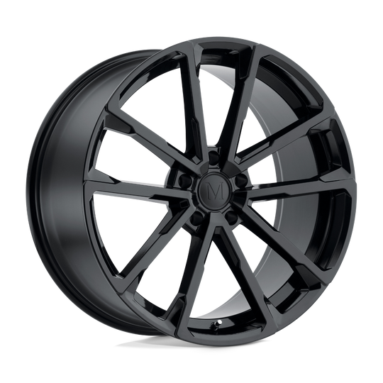 2205WLF355130B84 - Mandrus Wolf 22X10.5 5X130  35mm Gloss Black - Mandrus Wheels Canada