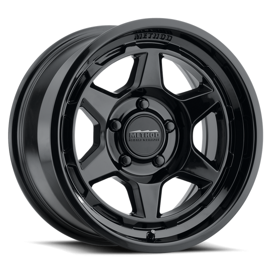 MR708785601325 - Method Race Wheels MR708 Bead Grip 17X8.5 6x5.5 25mm Gloss Black - Method Race Wheels Wheels Canada