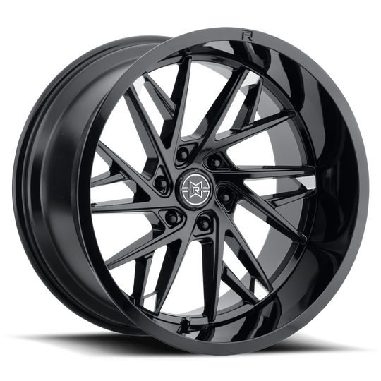 MR80121216540N - Method Race Wheels MR801 Raised 20X12 6X135 -40mm Gloss Black Milled - Method Race Wheels Wheels Canada