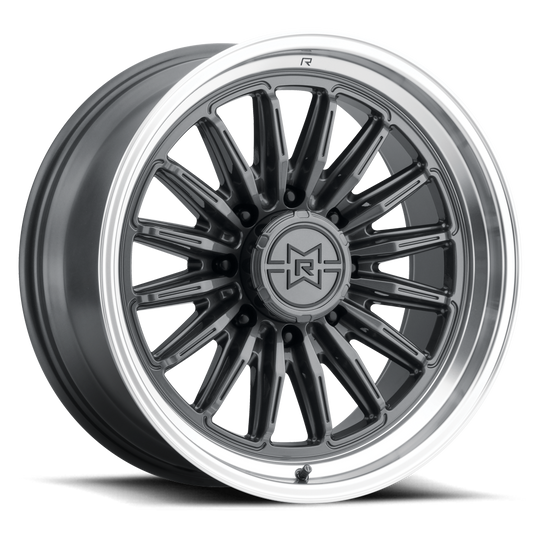MR80321080818N - Method Race Wheels MR803 Raised 20X10 8X6.5 -18mm Gloss Titanium - Machined Lip - Method Race Wheels Wheels Canada