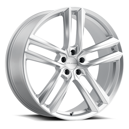 475V8812HS38 - Vision 475 Clutch 18X8.5 5X120 38mm Hyper Silver - Vision Wheels Canada