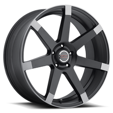 Load image into Gallery viewer, 9042V2985MBA15 - Vision 9042 Sultan 20X9 5X139.7 15mm Matte Black with Anthracite Spoke Ends - Vision Wheels Canada