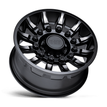 Charger l'image dans la galerie, 2090MSN126135M87 - Black Rhino Mission 20X9 6X135  12mm Matte Black W/ Machined Tinted Spokes - Black Rhino Wheels Canada