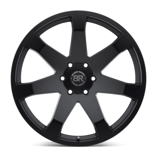 2295MZA306135M87 - Black Rhino Mozambique 22X9.5 6X135  30mm Matte Black - Black Rhino Wheels Canada