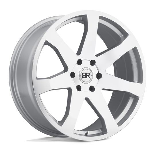 2085MZA156140S12 - Black Rhino Mozambique 20X8.5 6X139.7  15mm Silver W/ Mirror Cut Face - Black Rhino Wheels Canada