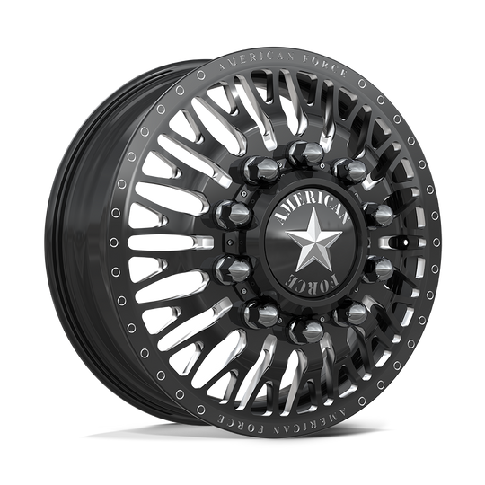 AFDEN23142-2-21 - American Force AFW Business 24X8.25 8X200 145mm Gloss Black - American Force Wheels Canada