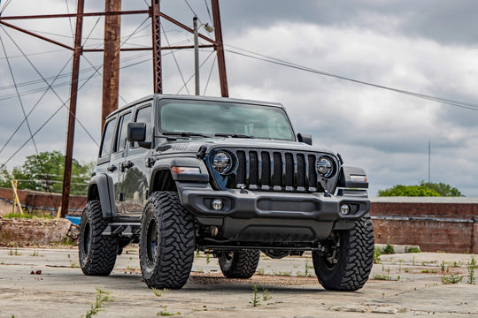 78130 3.5 Inch Lift Kit - C/A Drop - Diesel - Jeep Wrangler JL 4WD (20-23) Rough Country Canada
