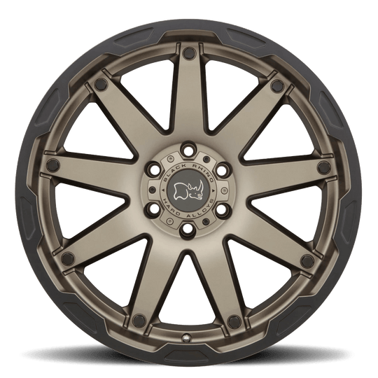 2012OCN-46140Z12 - Black Rhino Oceano 20X12 6X139.7 -44 mm Matte Bronze W/ Black Ring - Black Rhino Wheels Canada
