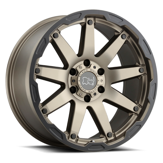 2012OCN-45127Z71 - Black Rhino Oceano 20X12 5X127 -44 mm Matte Bronze W/ Black Ring - Black Rhino Wheels Canada