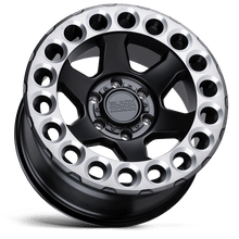 Load image into Gallery viewer, 2095ODA-86140F12 - Black Rhino Odessa 20X9.5 6X139.7 -18 mm Matte Black W/ Machined Tint Lip &amp; Milled Rings - Black Rhino Wheels Canada