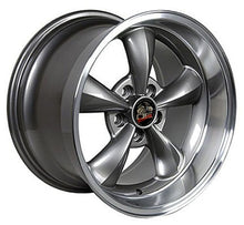 Charger l'image dans la galerie, FR01-17105-5450-27AM - OE Wheels Replica FR01 17X10.5 5X114.3 ET27mm Anthracite with Machined Lip - OE Wheels Wheels Canada