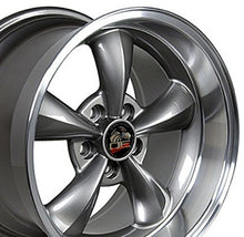Charger l'image dans la galerie, FR01-17105-5450-27AM - OE Wheels Replica FR01 17X10.5 5X114.3 ET27mm Anthracite with Machined Lip - OE Wheels Wheels Canada