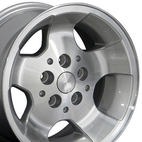 JP08-15080-5450-25MS - OE Wheels Replica JP08 15X8 5X114.3 ET25.4mm Silver Machined - OE Wheels Wheels Canada