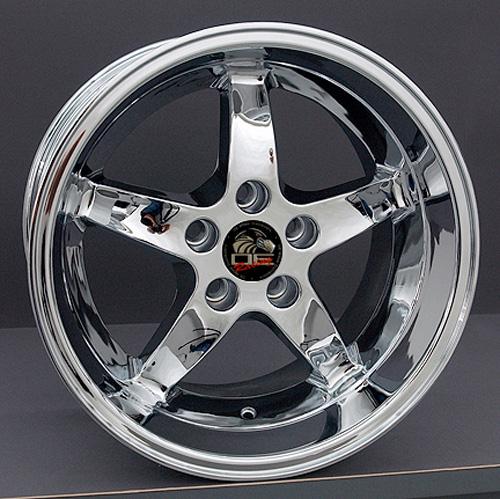 FR04B-D17105-5450-27C - OE Wheels Replica FR04B 17X10.5 5X114.3 ET27mm Chrome - OE Wheels Wheels Canada