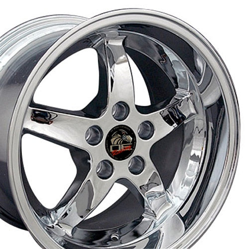 FR04B-D17105-5450-27C - OE Wheels Replica FR04B 17X10.5 5X114.3 ET27mm Chrome - OE Wheels Wheels Canada